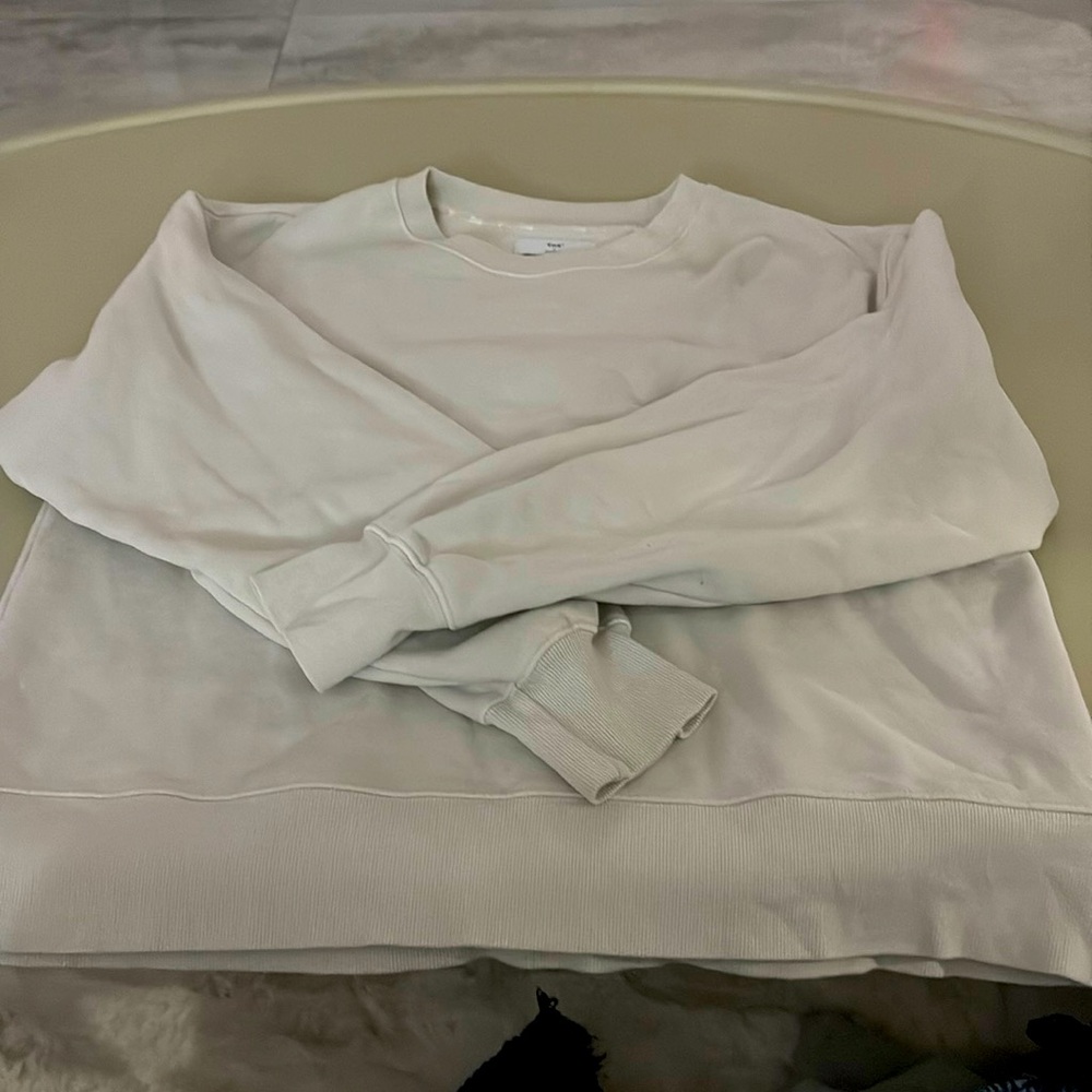 TNA Cozy Cream Sweater